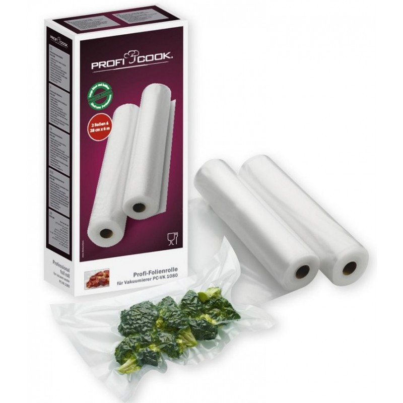 Пленка рулоны для вакууматора ProfiCook PC-VK 28см x 6м