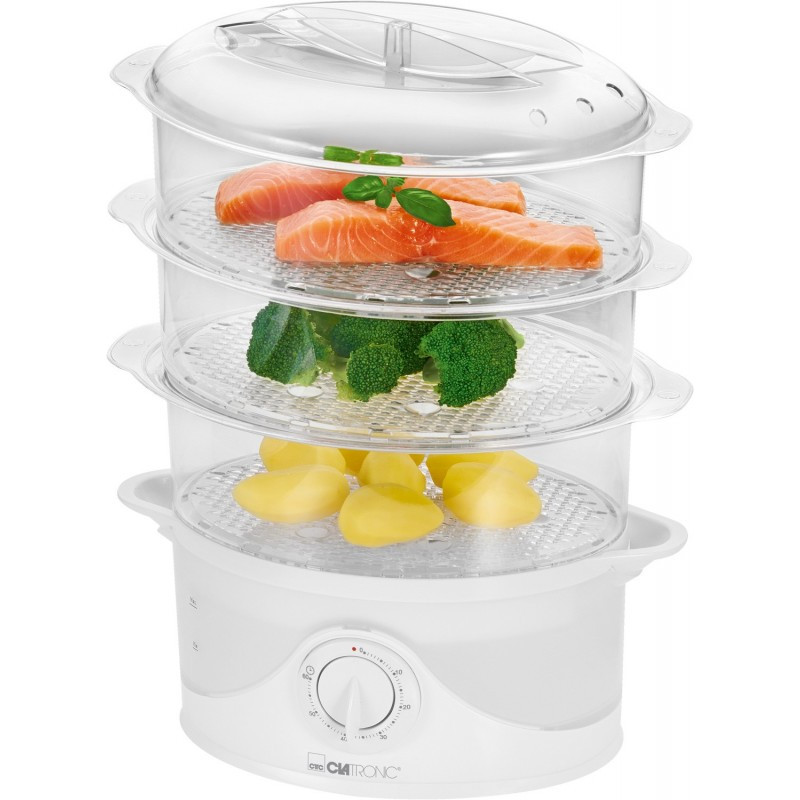 Пароварка Clatronic DG 3665 емкость 11 литров 800 вт