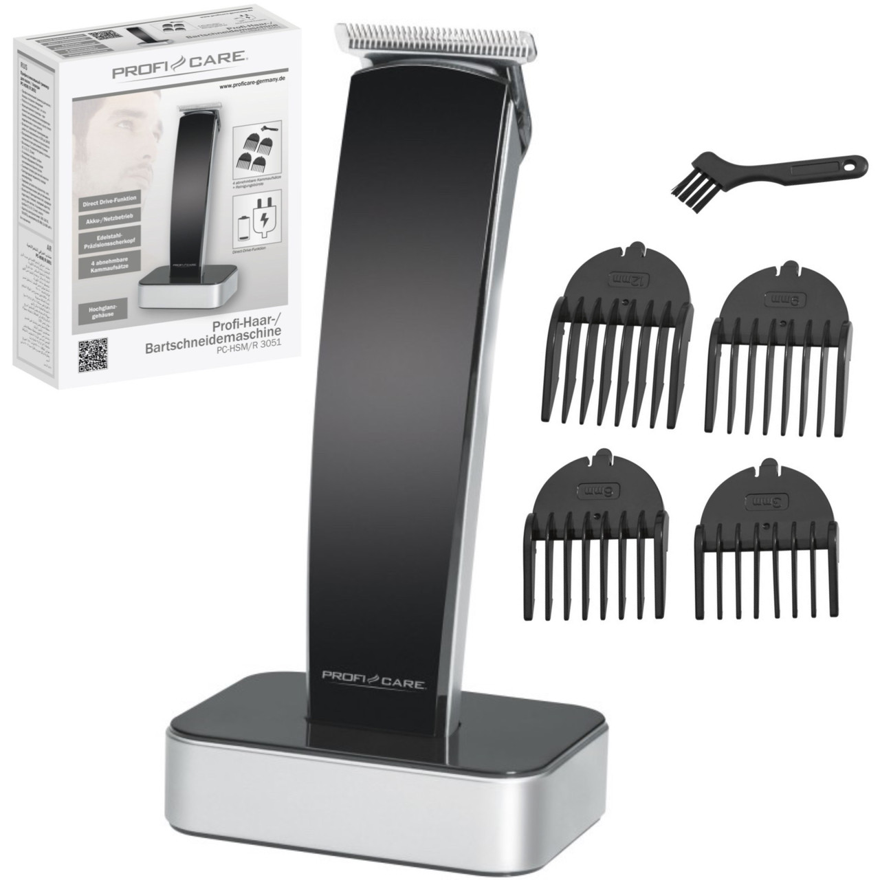 Машинка для стрижки, триммер ProfiCare PC-HSM/R 3051