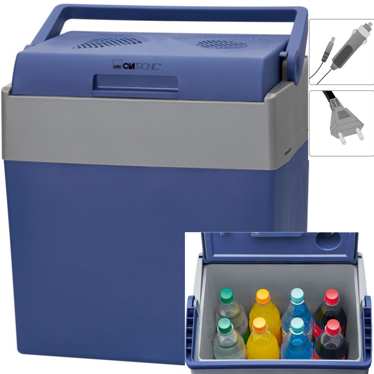 Автохолодильник Clatronic KB 3714  28L 12V 220V + ПОДОГРЕВ