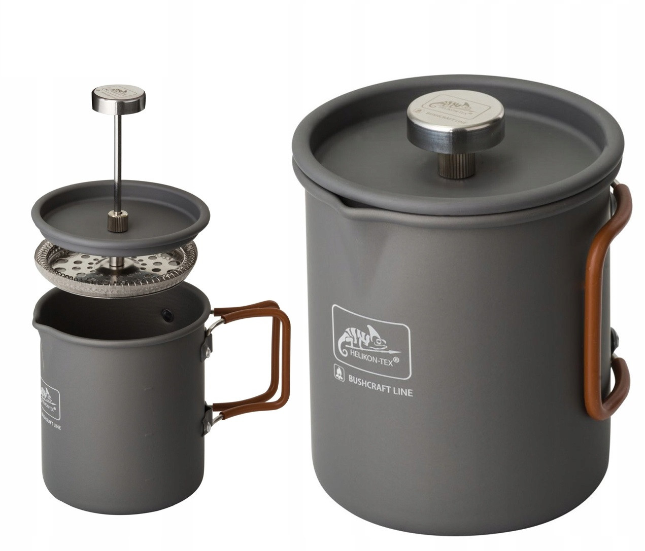 Туристический кофейный пресс Helikon-Tex кружка Camp French Press Coffee Mug 600 мл