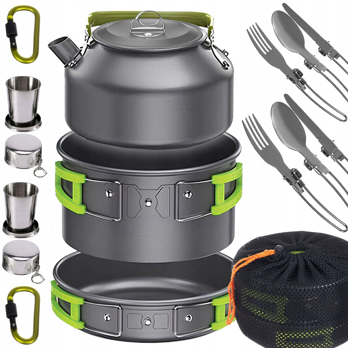 Набор туристической посуды Trizand 23667 18в1