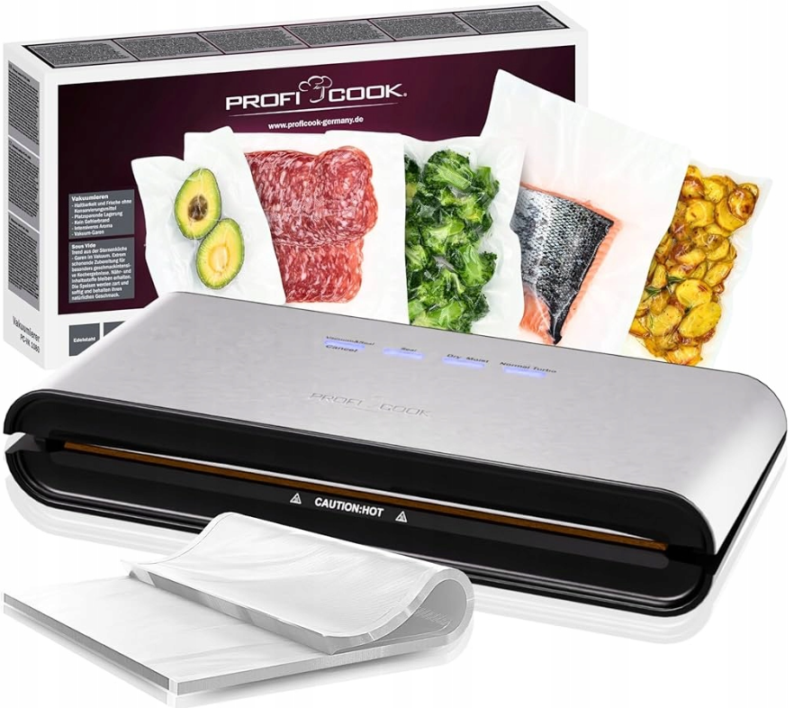 Вакууматор ProfiCook PC-VK 1080 вакуумный упаковщик 120Вт