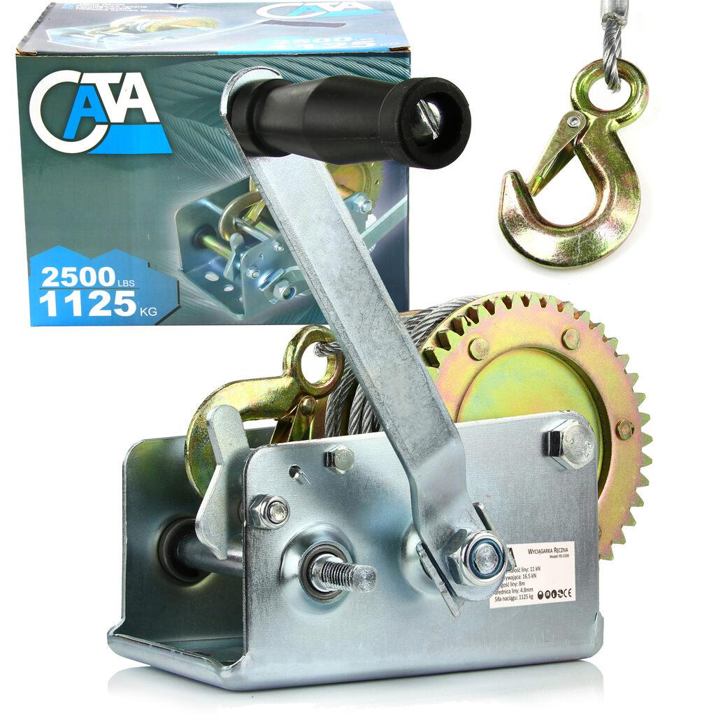 Ручная канатная лебедка 1125 кг 10 м FD-2500 Mar-Pol M80739