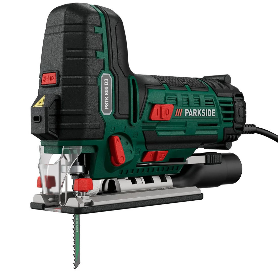 Мережевий маятниковий лобзик з лазером Parkside PSTK 800 D3 800 Вт Німеччина